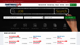 What Nhatrangjob.vn website looked like in 2020 (4 years ago)