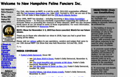 What Nhff.org website looked like in 2020 (4 years ago)