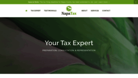 What Napatax.net website looked like in 2020 (4 years ago)