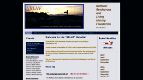 What Nrlhf.org website looked like in 2020 (4 years ago)