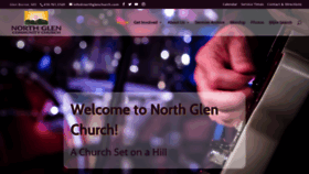 What Northglenchurch.com website looked like in 2020 (4 years ago)