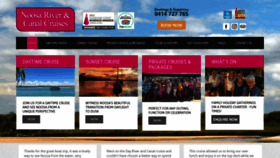 What Noosariverandcanalcruises.com.au website looked like in 2020 (6 years ago)