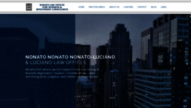 What Nonatolaw.com website looked like in 2020 (4 years ago)