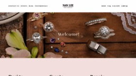 What Nanleejewelry.com website looked like in 2020 (4 years ago)