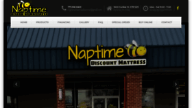 What Naptimemattress.com website looked like in 2020 (4 years ago)