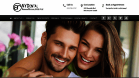 What Nydental.com website looked like in 2020 (4 years ago)