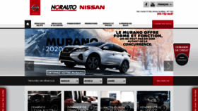 What Norautonissan.com website looked like in 2020 (4 years ago)