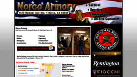 What Norcoarmory.com website looked like in 2020 (4 years ago)