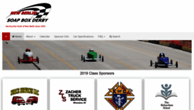 What Nbsoapboxderby.org website looked like in 2020 (4 years ago)