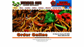 What No1chineseoneonta.com website looked like in 2020 (4 years ago)