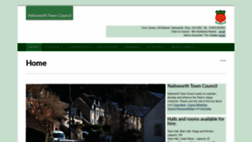 What Nailsworthtowncouncil.gov.uk website looked like in 2020 (4 years ago)