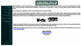 What Normankietzer.com website looked like in 2020 (4 years ago)