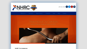 What Nhrcentre.com website looked like in 2020 (4 years ago)