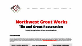 What Nwgroutworks.com website looked like in 2020 (4 years ago)