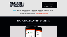 What Natsecsystems.com website looked like in 2020 (4 years ago)
