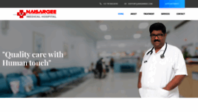 What Naisargeehospital.com website looked like in 2020 (4 years ago)