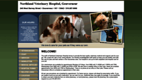 What Northlandveterinaryhospital.com website looked like in 2020 (4 years ago)