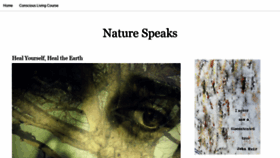 What Naturespeaks.co.uk website looked like in 2020 (4 years ago)