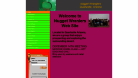 What Nuggetwranglers.net website looked like in 2020 (4 years ago)