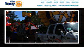 What Nilesrotary.org website looked like in 2020 (4 years ago)