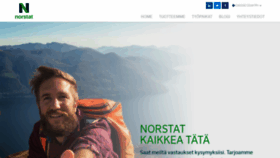 What Norstat.fi website looked like in 2020 (4 years ago)