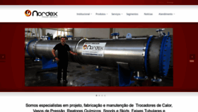 What Nordexindustrial.com.br website looked like in 2020 (4 years ago)