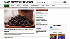What Natureworldnews.com website looked like in 2020 (4 years ago)