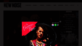 What Newnoisemagazine.com website looked like in 2020 (4 years ago)