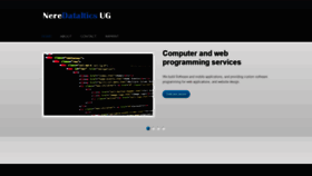 What Neredataltics.org website looked like in 2020 (4 years ago)