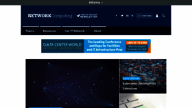 What Networkcomputing.com website looked like in 2020 (4 years ago)