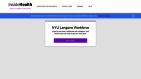 What Nyuonsitehealth.org website looked like in 2020 (4 years ago)