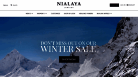 What Nialaya.com website looked like in 2020 (4 years ago)