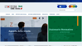 What Notiziedellascuola.it website looked like in 2020 (4 years ago)