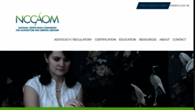 What Nccaom.org website looked like in 2020 (4 years ago)