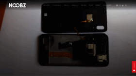 What Noobz.ro website looked like in 2020 (5 years ago)