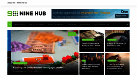 What Ninehub.com website looked like in 2020 (4 years ago)