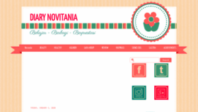 What Novitania.com website looked like in 2020 (4 years ago)