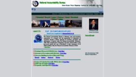 What Nab.gov.pk website looked like in 2020 (4 years ago)