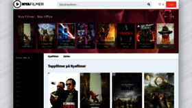 What Nyafilmer.cc website looked like in 2020 (4 years ago)