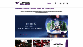 What Natixis.com website looked like in 2020 (4 years ago)