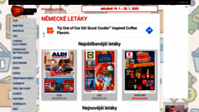 What Nemecke-letaky.eu website looked like in 2020 (4 years ago)