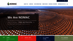 What Nomac.com website looked like in 2020 (4 years ago)