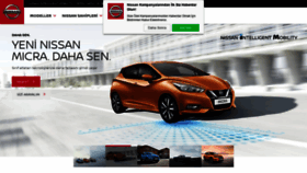 What Nissan.com.tr website looked like in 2020 (4 years ago)