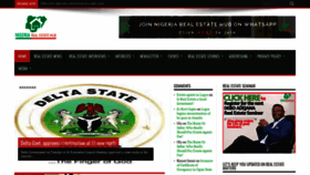 What Nigeriarealestatehub.com website looked like in 2020 (4 years ago)