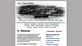 What Nl.canadagenweb.org website looked like in 2020 (4 years ago)