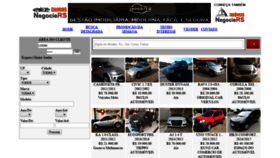 What Negociecarros.com.br website looked like in 2020 (4 years ago)