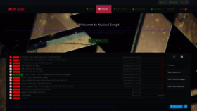 What Nulledscript.org website looked like in 2020 (5 years ago)