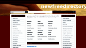 What Newfreedirectory.com.ar website looked like in 2020 (4 years ago)