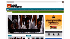 What Newsmoments.in website looked like in 2020 (4 years ago)