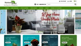 What Nurturinggreen.in website looked like in 2020 (4 years ago)